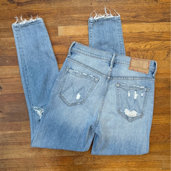 Mother x Miranda Kerr Easy Does It Ankle Jean In Thanks For Everything Size 27 - Picture 3 of 8